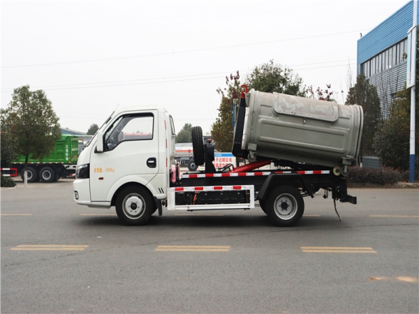 比亞迪T4純電動勾臂垃圾車